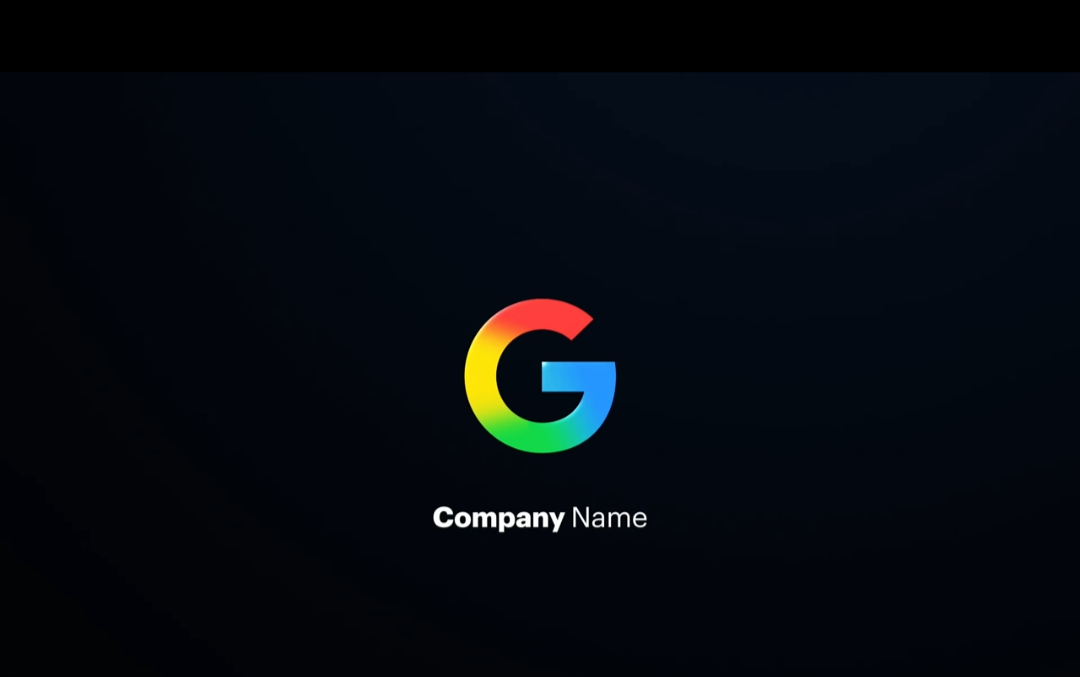 Quick logo reveal template